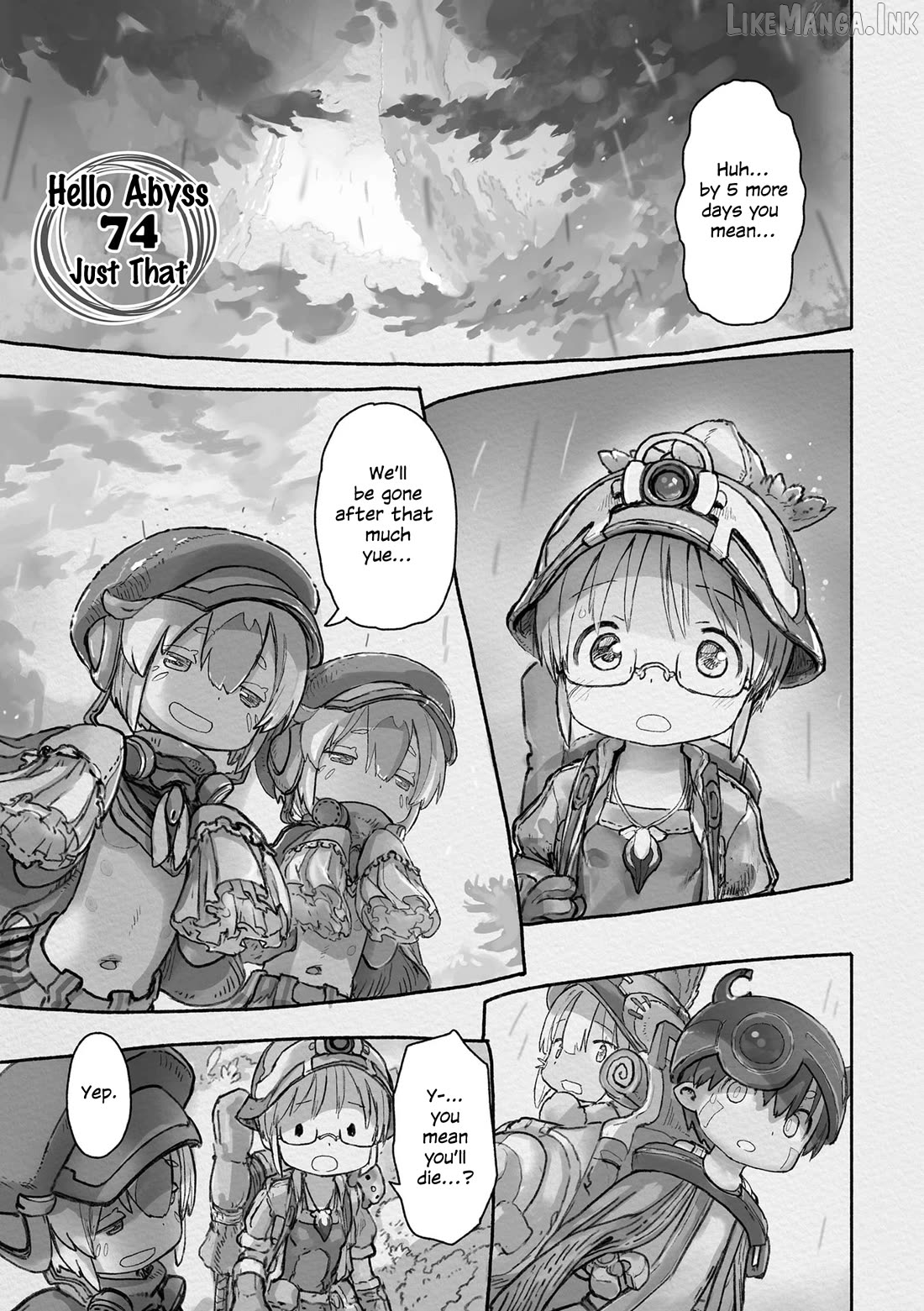 Made in Abyss, Chapter 74 image 01